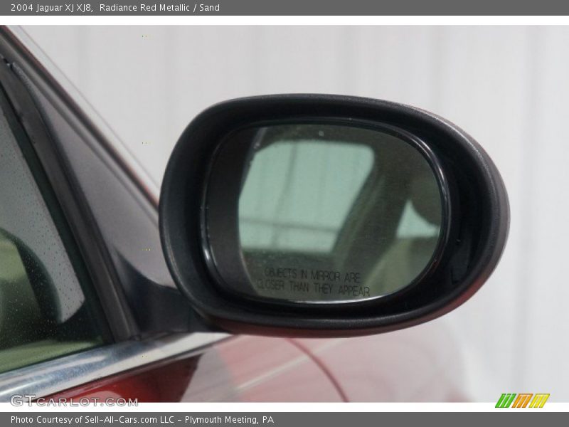 Radiance Red Metallic / Sand 2004 Jaguar XJ XJ8
