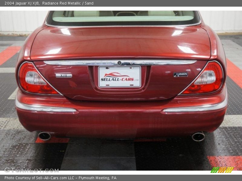 Radiance Red Metallic / Sand 2004 Jaguar XJ XJ8
