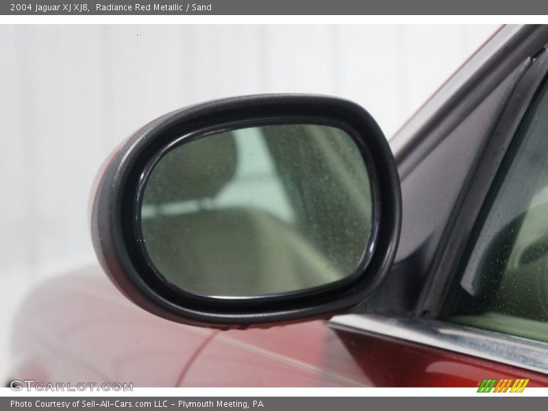 Radiance Red Metallic / Sand 2004 Jaguar XJ XJ8