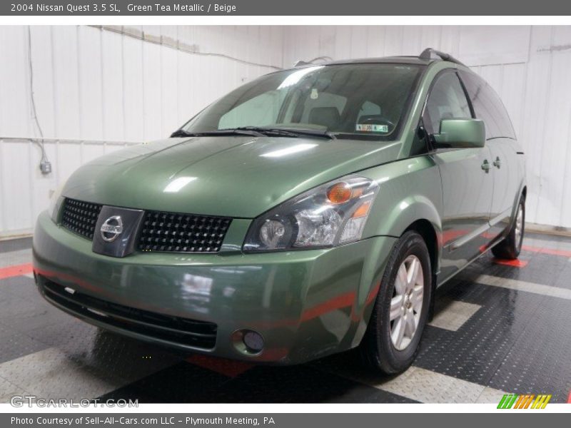 Green Tea Metallic / Beige 2004 Nissan Quest 3.5 SL