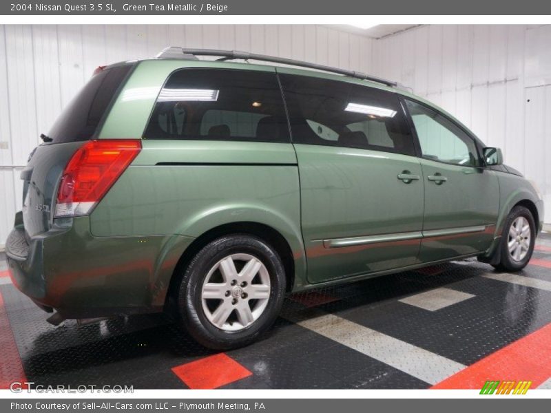 Green Tea Metallic / Beige 2004 Nissan Quest 3.5 SL