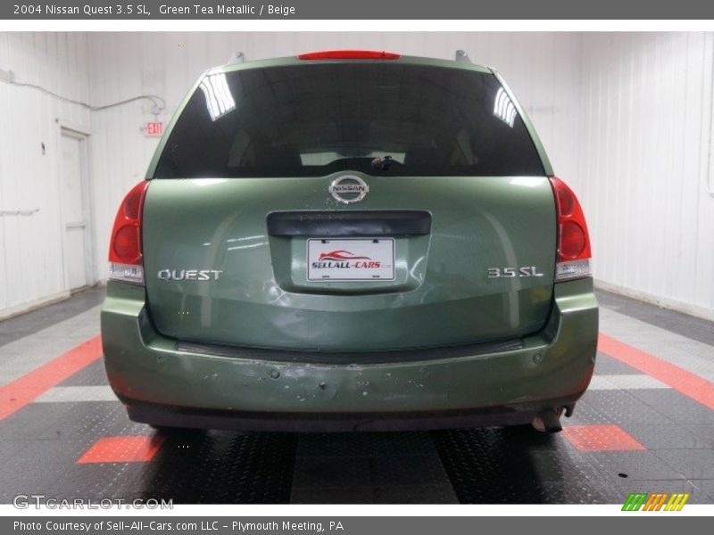 Green Tea Metallic / Beige 2004 Nissan Quest 3.5 SL
