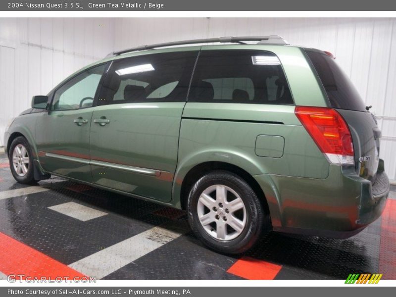 Green Tea Metallic / Beige 2004 Nissan Quest 3.5 SL