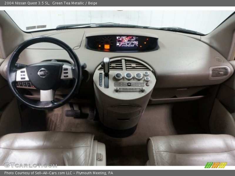 Green Tea Metallic / Beige 2004 Nissan Quest 3.5 SL
