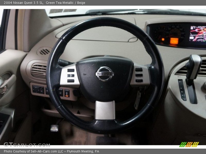 Green Tea Metallic / Beige 2004 Nissan Quest 3.5 SL
