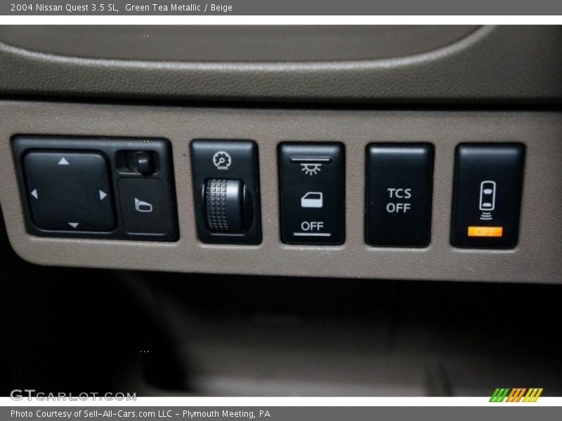 Green Tea Metallic / Beige 2004 Nissan Quest 3.5 SL