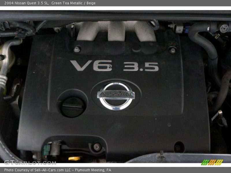 Green Tea Metallic / Beige 2004 Nissan Quest 3.5 SL