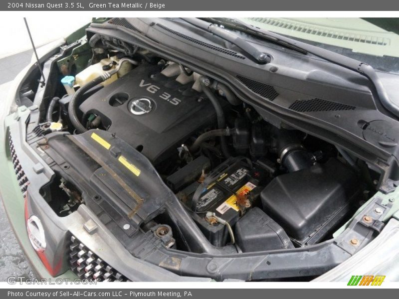 Green Tea Metallic / Beige 2004 Nissan Quest 3.5 SL