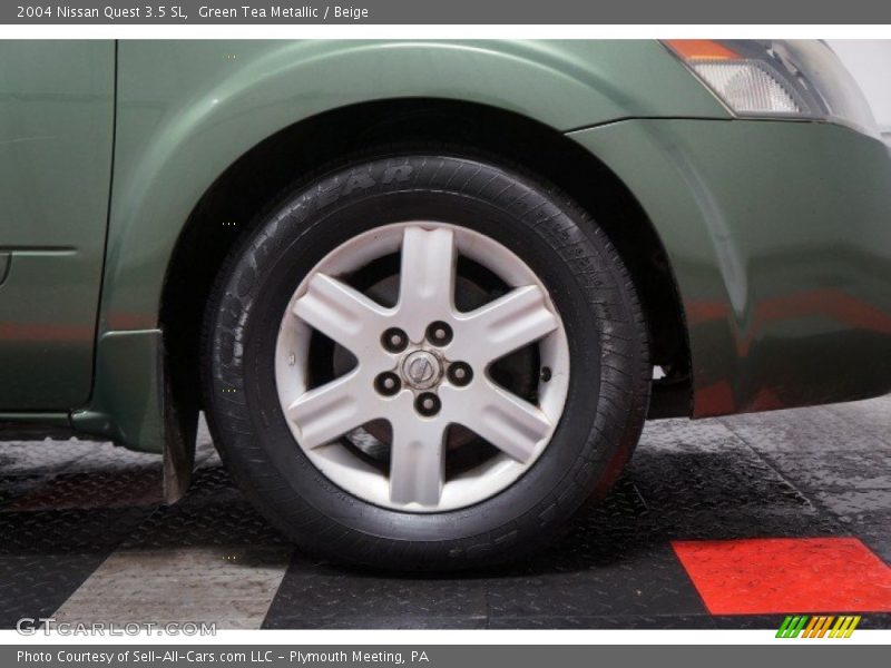 Green Tea Metallic / Beige 2004 Nissan Quest 3.5 SL