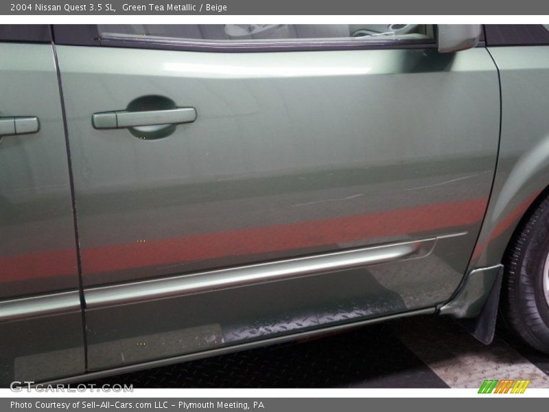 Green Tea Metallic / Beige 2004 Nissan Quest 3.5 SL