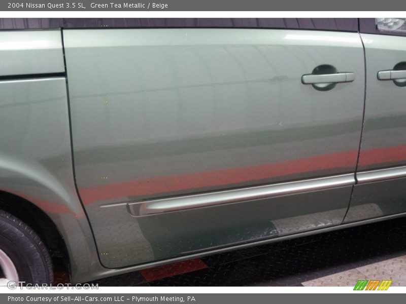 Green Tea Metallic / Beige 2004 Nissan Quest 3.5 SL