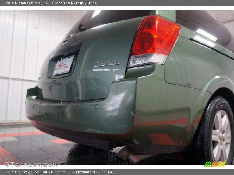 Green Tea Metallic / Beige 2004 Nissan Quest 3.5 SL