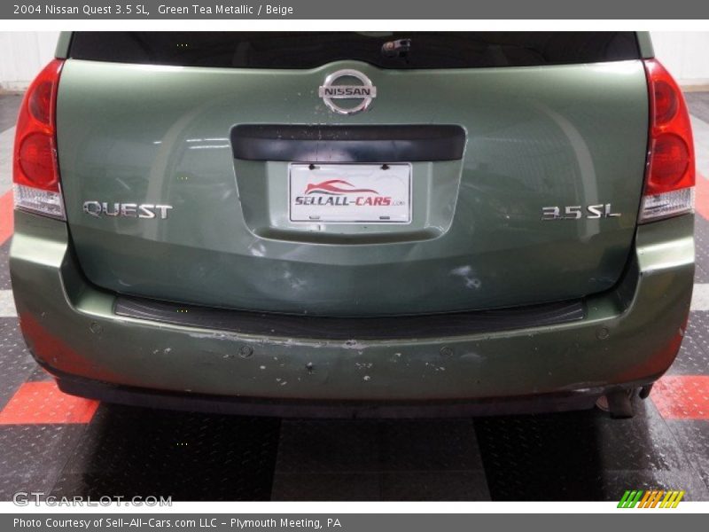 Green Tea Metallic / Beige 2004 Nissan Quest 3.5 SL