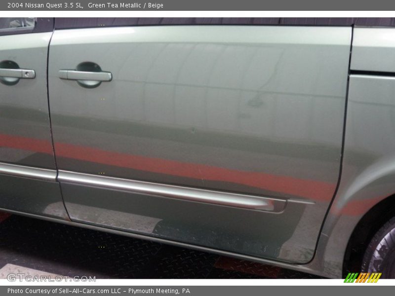 Green Tea Metallic / Beige 2004 Nissan Quest 3.5 SL