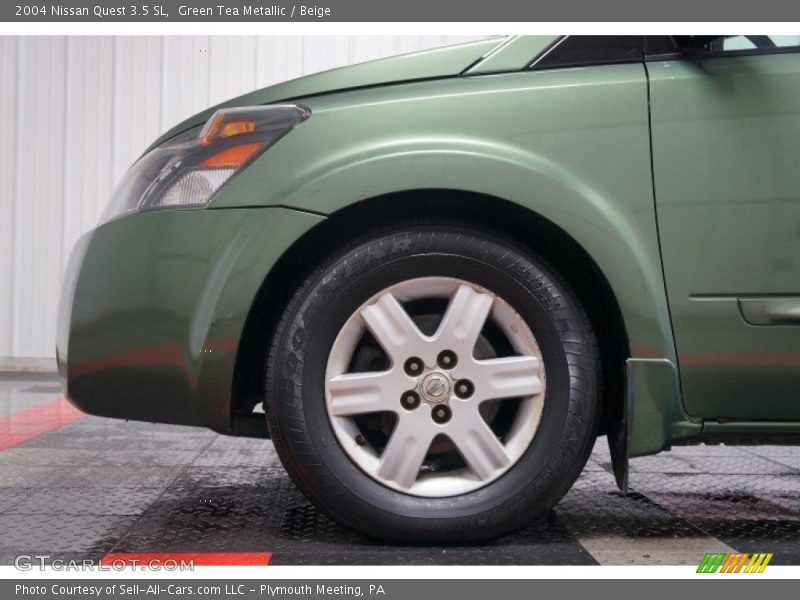 Green Tea Metallic / Beige 2004 Nissan Quest 3.5 SL