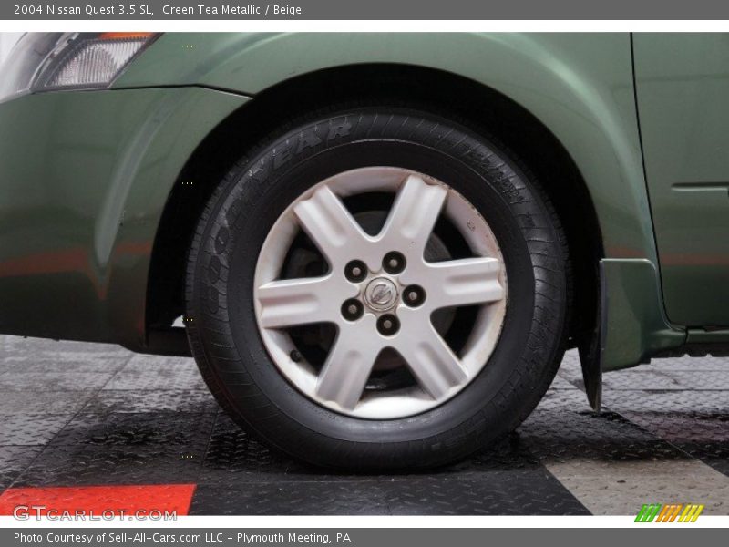 Green Tea Metallic / Beige 2004 Nissan Quest 3.5 SL