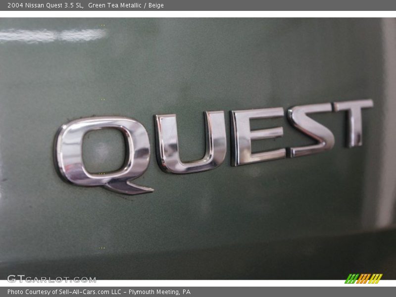 Green Tea Metallic / Beige 2004 Nissan Quest 3.5 SL