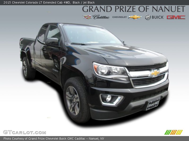 Black / Jet Black 2015 Chevrolet Colorado LT Extended Cab 4WD