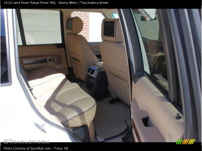 Alaska White / Tan/Arabica Brown 2010 Land Rover Range Rover HSE