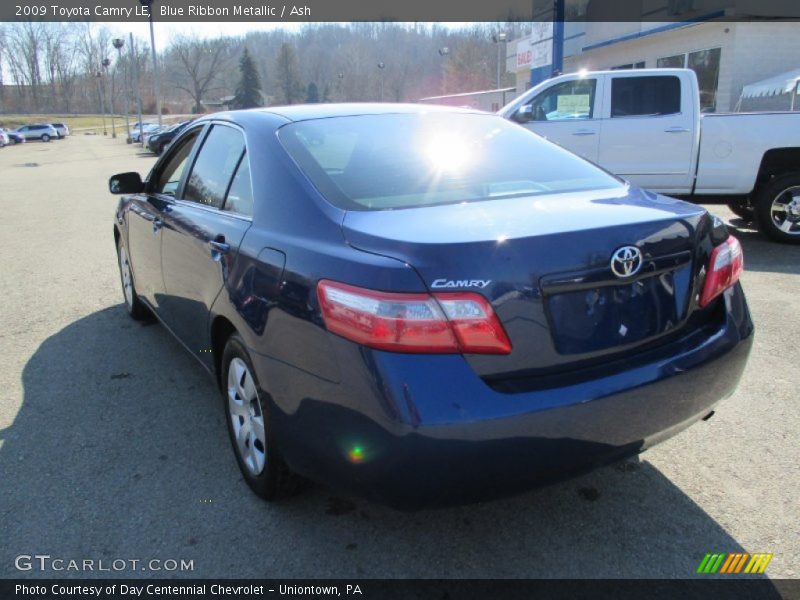 Blue Ribbon Metallic / Ash 2009 Toyota Camry LE