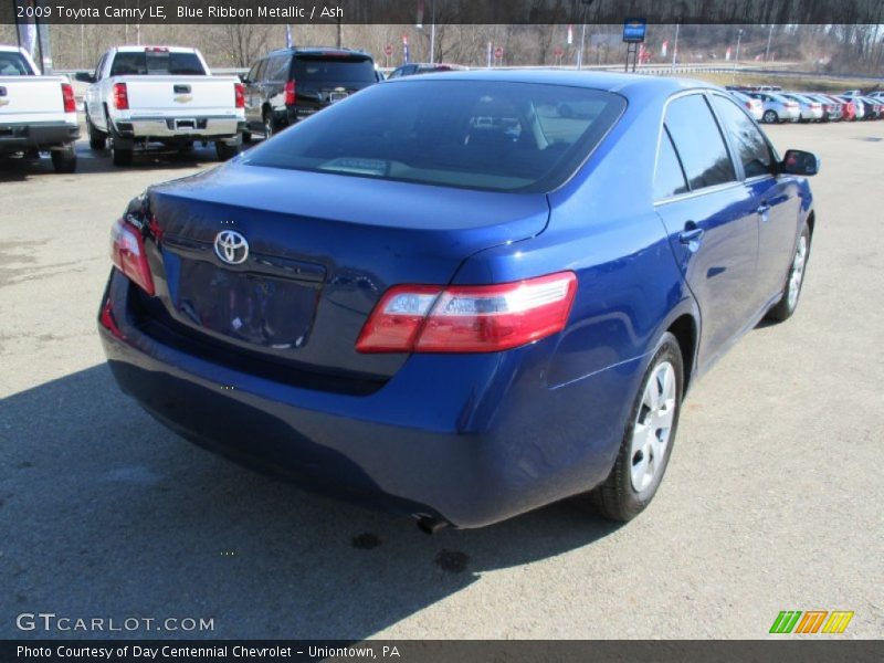 Blue Ribbon Metallic / Ash 2009 Toyota Camry LE