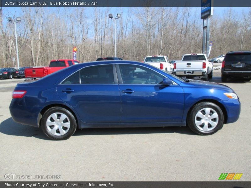 Blue Ribbon Metallic / Ash 2009 Toyota Camry LE