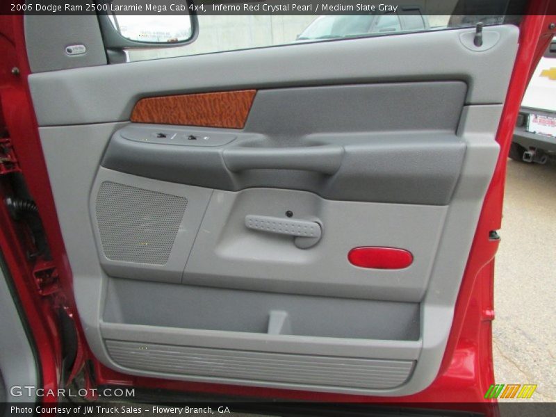 Inferno Red Crystal Pearl / Medium Slate Gray 2006 Dodge Ram 2500 Laramie Mega Cab 4x4