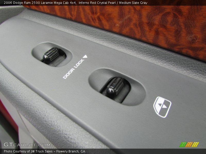 Inferno Red Crystal Pearl / Medium Slate Gray 2006 Dodge Ram 2500 Laramie Mega Cab 4x4