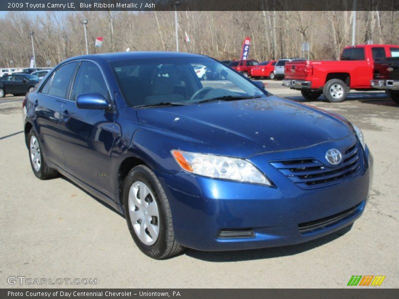 Blue Ribbon Metallic / Ash 2009 Toyota Camry LE