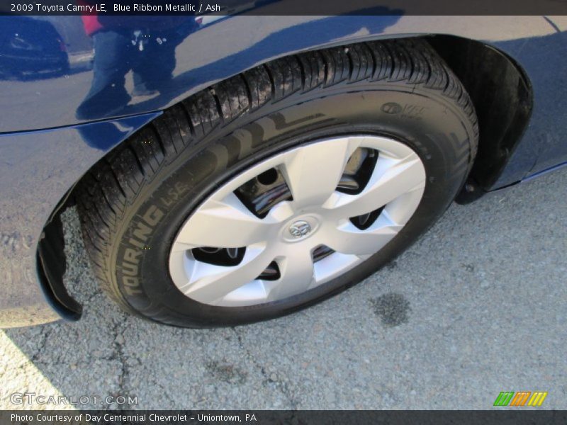 Blue Ribbon Metallic / Ash 2009 Toyota Camry LE