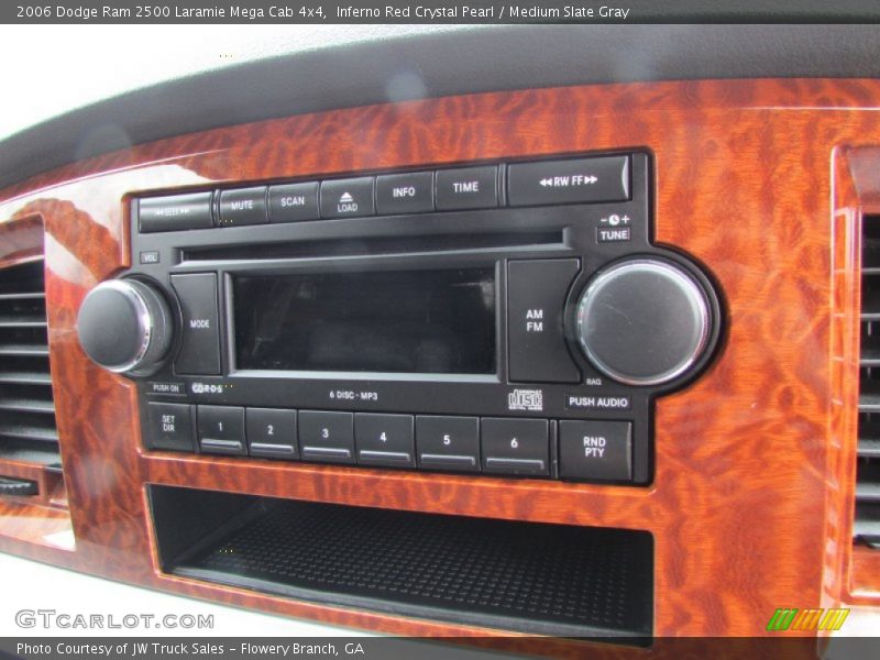Inferno Red Crystal Pearl / Medium Slate Gray 2006 Dodge Ram 2500 Laramie Mega Cab 4x4