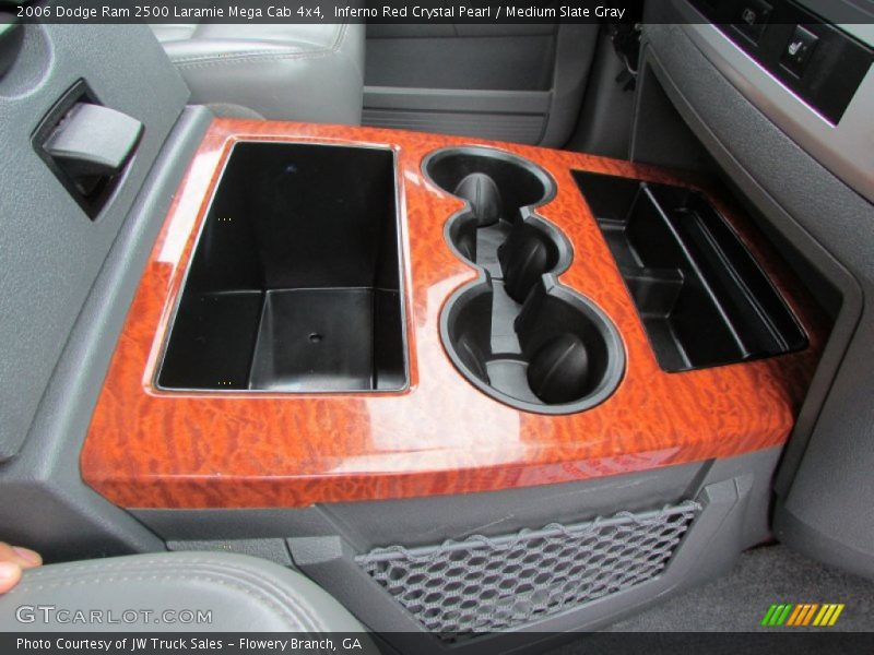 Inferno Red Crystal Pearl / Medium Slate Gray 2006 Dodge Ram 2500 Laramie Mega Cab 4x4