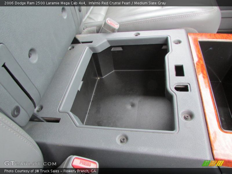 Inferno Red Crystal Pearl / Medium Slate Gray 2006 Dodge Ram 2500 Laramie Mega Cab 4x4
