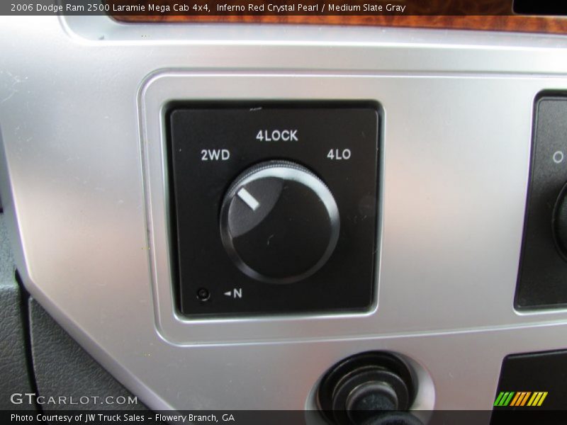 Inferno Red Crystal Pearl / Medium Slate Gray 2006 Dodge Ram 2500 Laramie Mega Cab 4x4