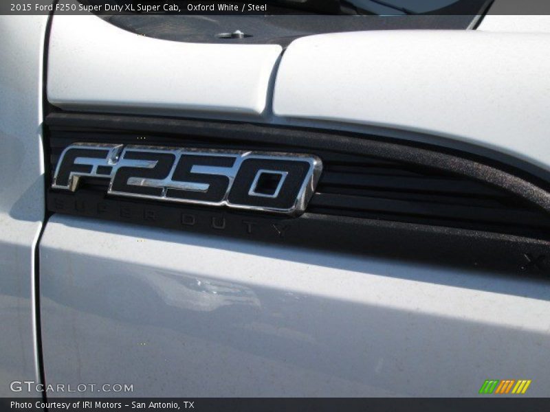 Oxford White / Steel 2015 Ford F250 Super Duty XL Super Cab