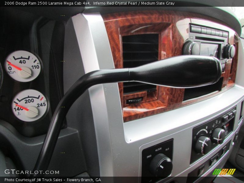 Inferno Red Crystal Pearl / Medium Slate Gray 2006 Dodge Ram 2500 Laramie Mega Cab 4x4