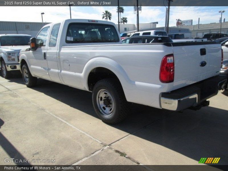 Oxford White / Steel 2015 Ford F250 Super Duty XL Super Cab