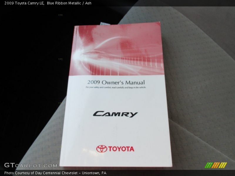 Blue Ribbon Metallic / Ash 2009 Toyota Camry LE
