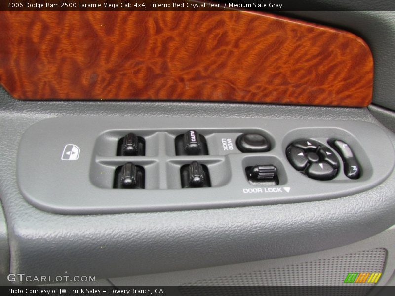 Inferno Red Crystal Pearl / Medium Slate Gray 2006 Dodge Ram 2500 Laramie Mega Cab 4x4