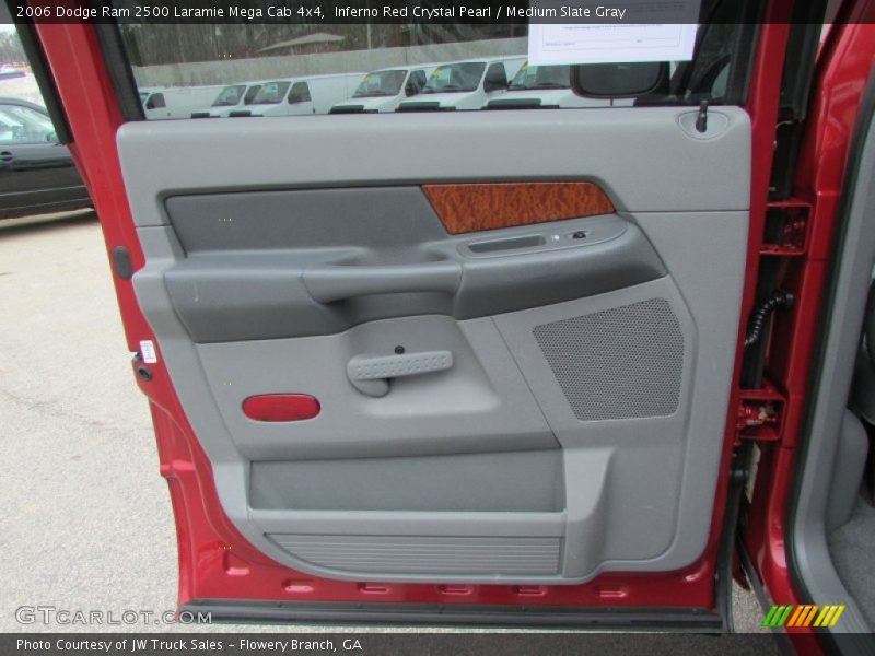 Inferno Red Crystal Pearl / Medium Slate Gray 2006 Dodge Ram 2500 Laramie Mega Cab 4x4