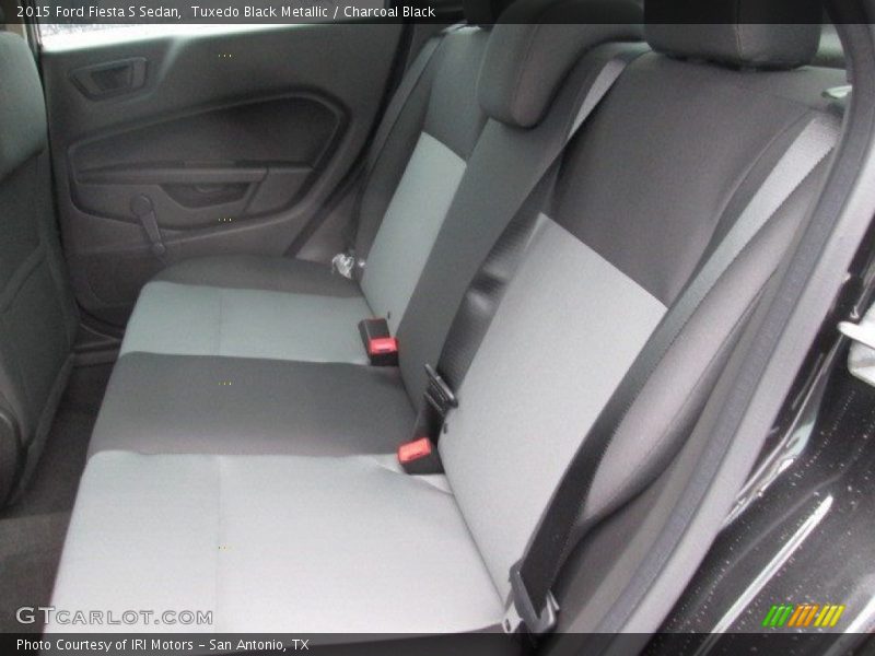 Tuxedo Black Metallic / Charcoal Black 2015 Ford Fiesta S Sedan