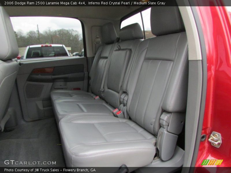 Inferno Red Crystal Pearl / Medium Slate Gray 2006 Dodge Ram 2500 Laramie Mega Cab 4x4