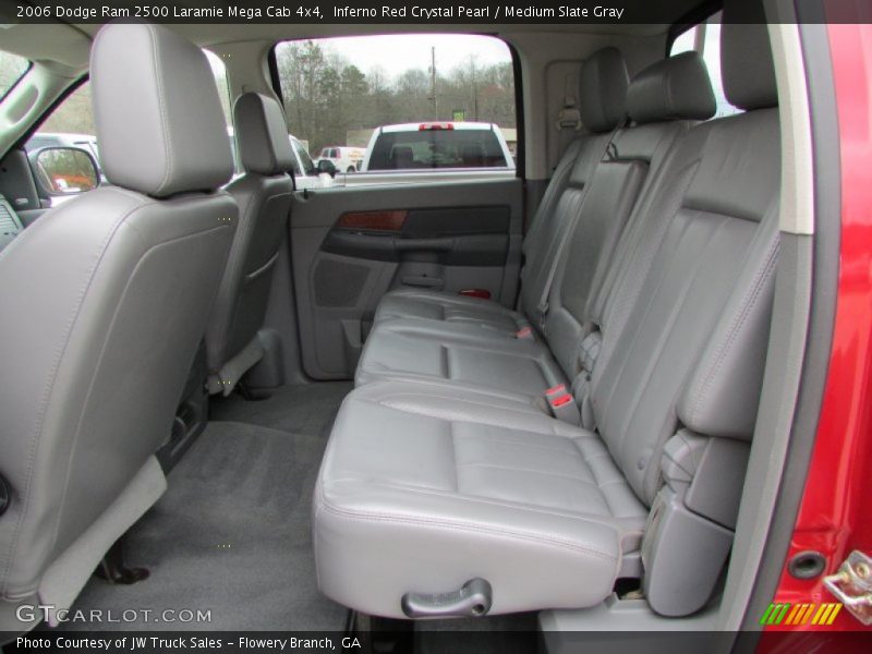 Inferno Red Crystal Pearl / Medium Slate Gray 2006 Dodge Ram 2500 Laramie Mega Cab 4x4