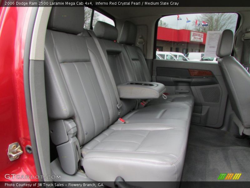 Inferno Red Crystal Pearl / Medium Slate Gray 2006 Dodge Ram 2500 Laramie Mega Cab 4x4