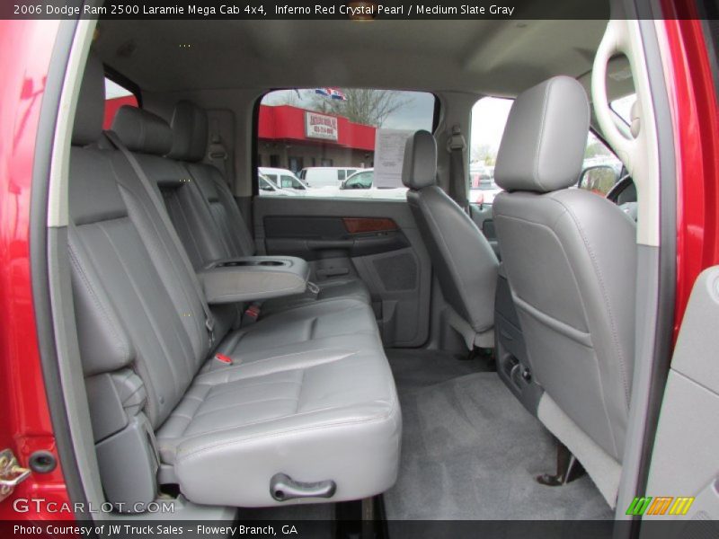 Inferno Red Crystal Pearl / Medium Slate Gray 2006 Dodge Ram 2500 Laramie Mega Cab 4x4