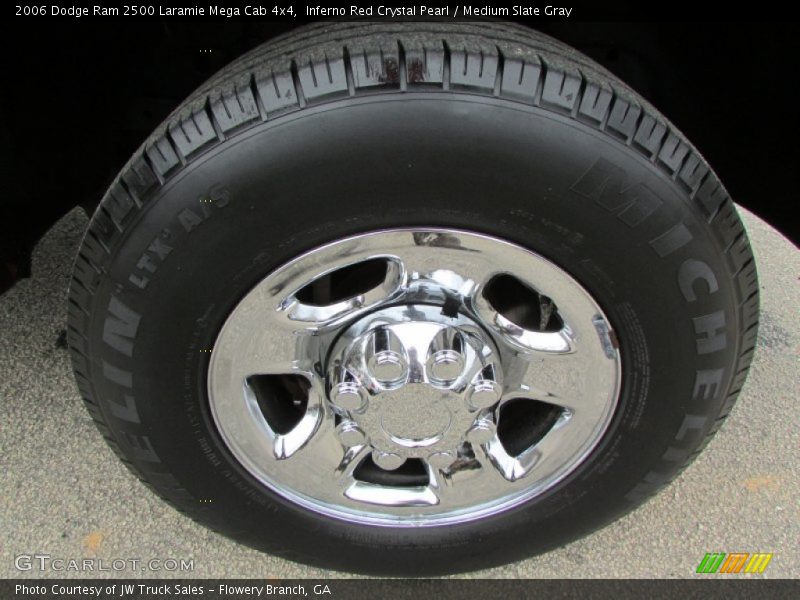 Inferno Red Crystal Pearl / Medium Slate Gray 2006 Dodge Ram 2500 Laramie Mega Cab 4x4