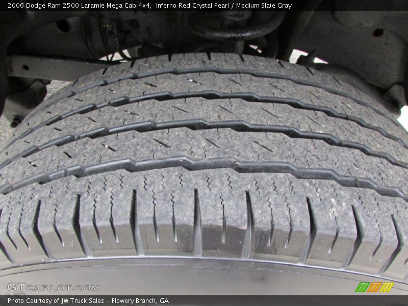 Inferno Red Crystal Pearl / Medium Slate Gray 2006 Dodge Ram 2500 Laramie Mega Cab 4x4
