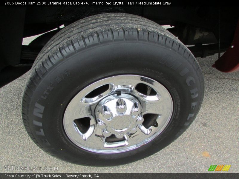 Inferno Red Crystal Pearl / Medium Slate Gray 2006 Dodge Ram 2500 Laramie Mega Cab 4x4