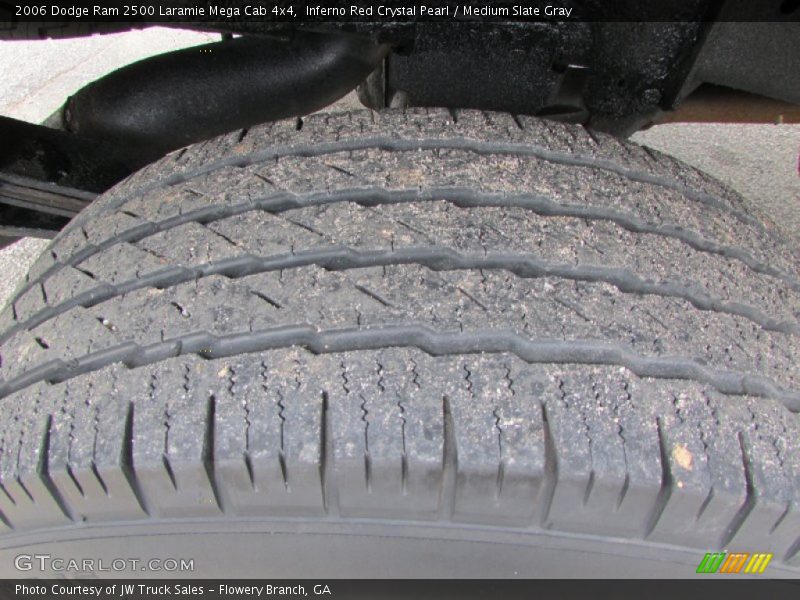 Inferno Red Crystal Pearl / Medium Slate Gray 2006 Dodge Ram 2500 Laramie Mega Cab 4x4