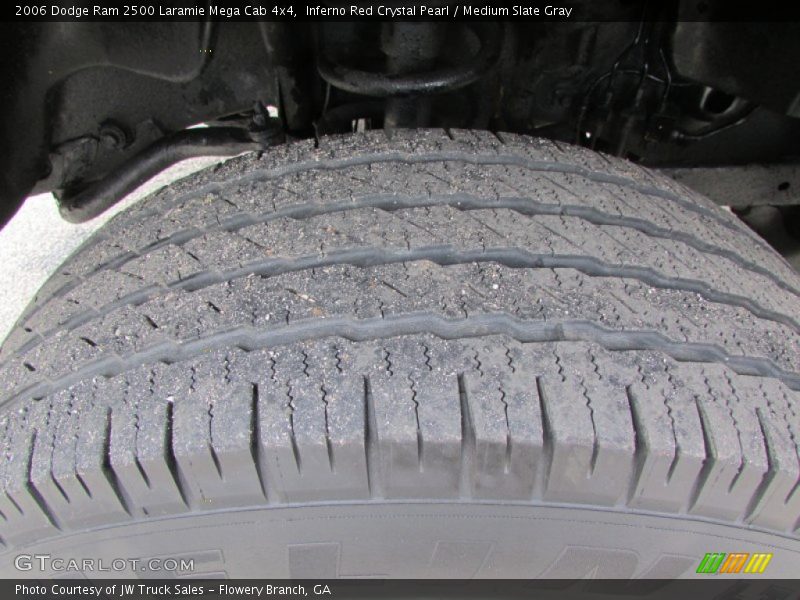 Inferno Red Crystal Pearl / Medium Slate Gray 2006 Dodge Ram 2500 Laramie Mega Cab 4x4